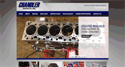 Desktop Screenshot of chandlerservicesinc.com