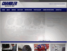 Tablet Screenshot of chandlerservicesinc.com